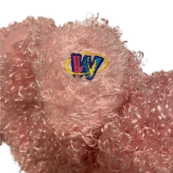 Ganz Webkinz Adopt A Pet HM107 Pink Poodle Stuffed Plush Toy Puppy Dog   NO CODE - Picture 4 of 14